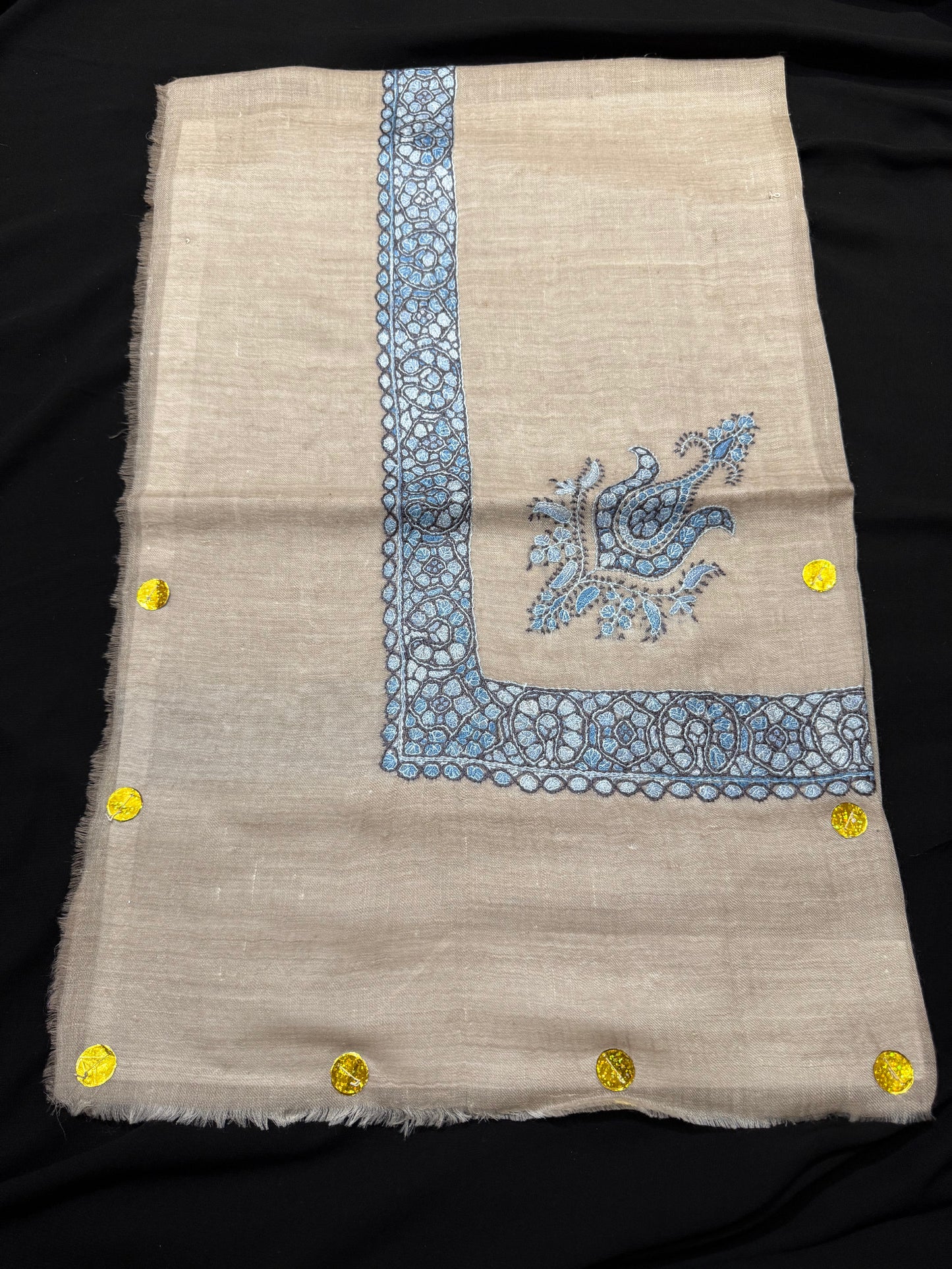 Blue Pashmina Shawl