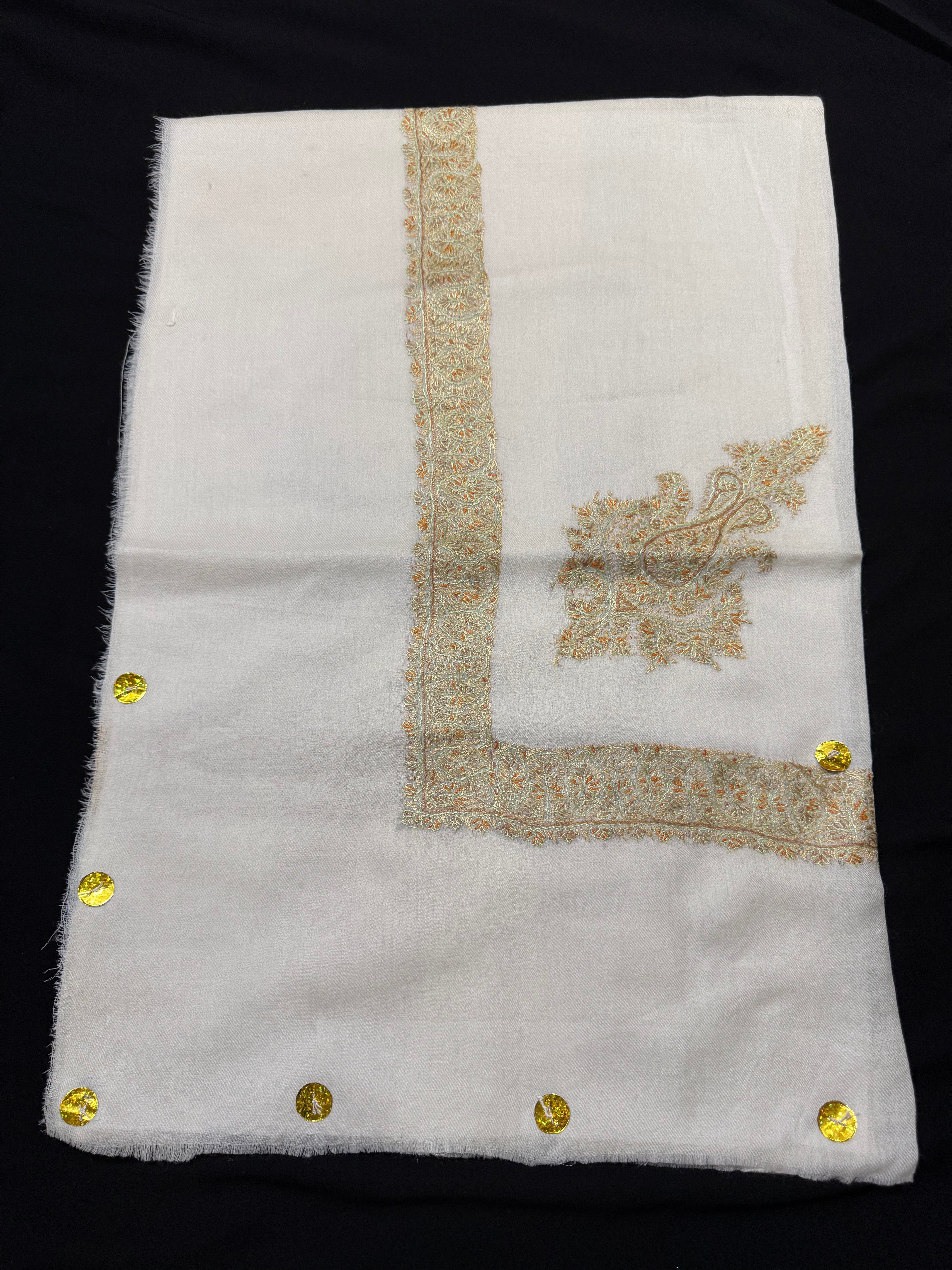 Golden Pashmina Shawls